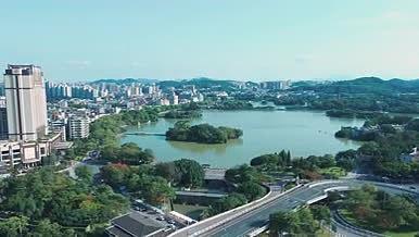 惠州西湖景区航拍素材视频的预览图